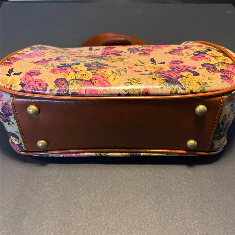 Patricia Nash Multicolor Floral Clutch Doctor’s Bag - Picture 5 of 6